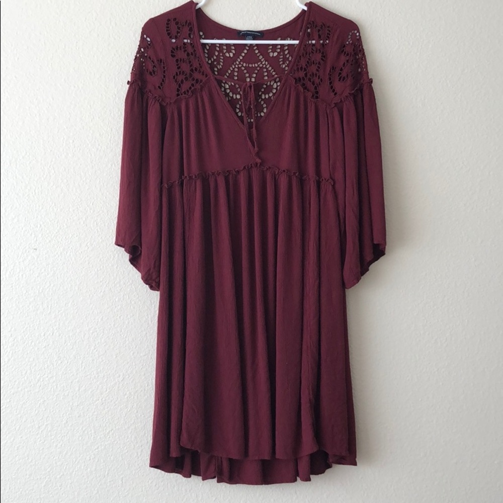 American Eagle Wine Dress